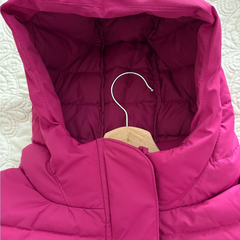 Ripzone kids Puffer Jacket Size L Magenta Pink Hooded Winter Coat - Picture 10 of 11